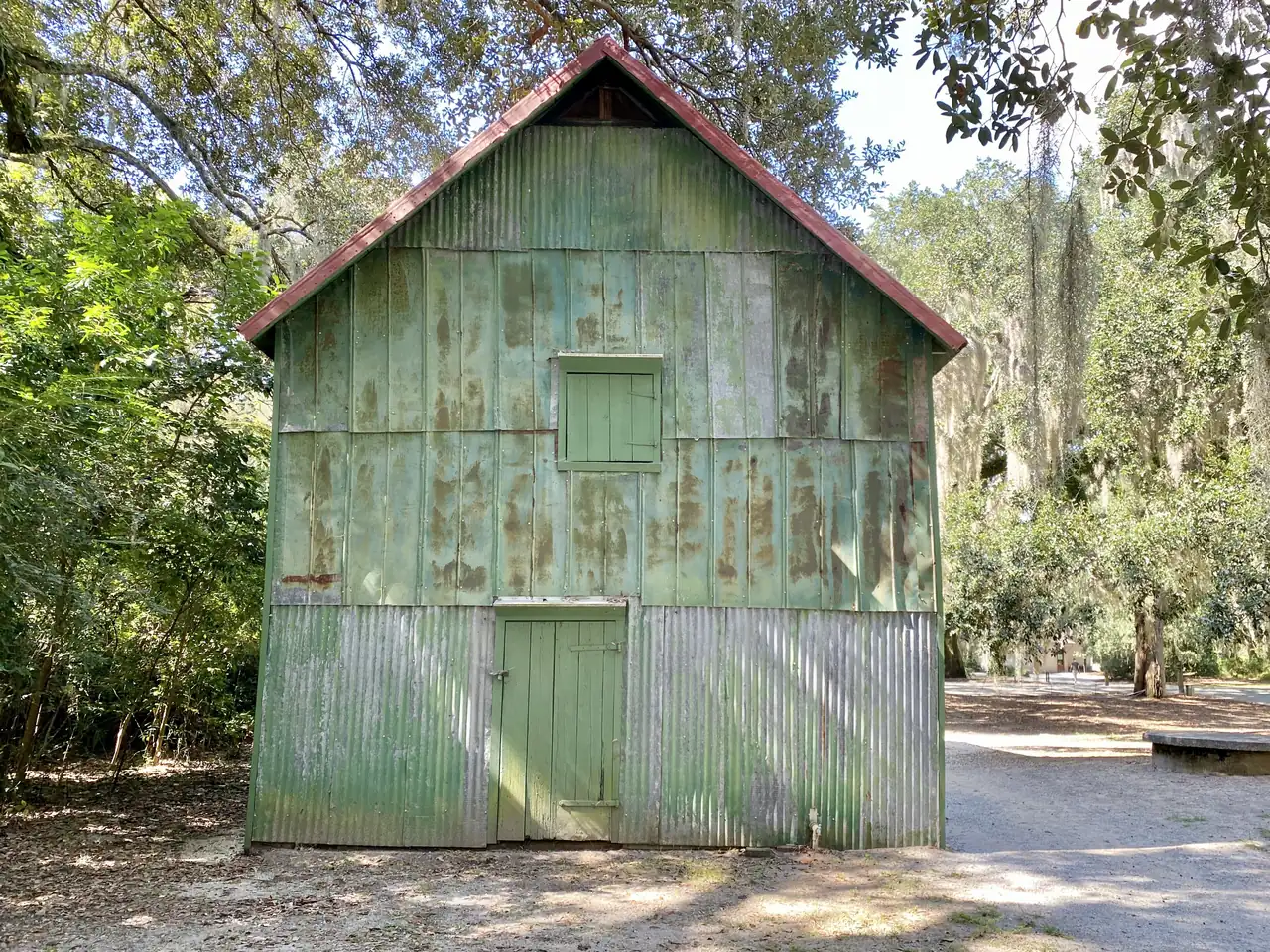 The gin house at McLeod Plantation Historic Site on Country Club Drive, James Island.