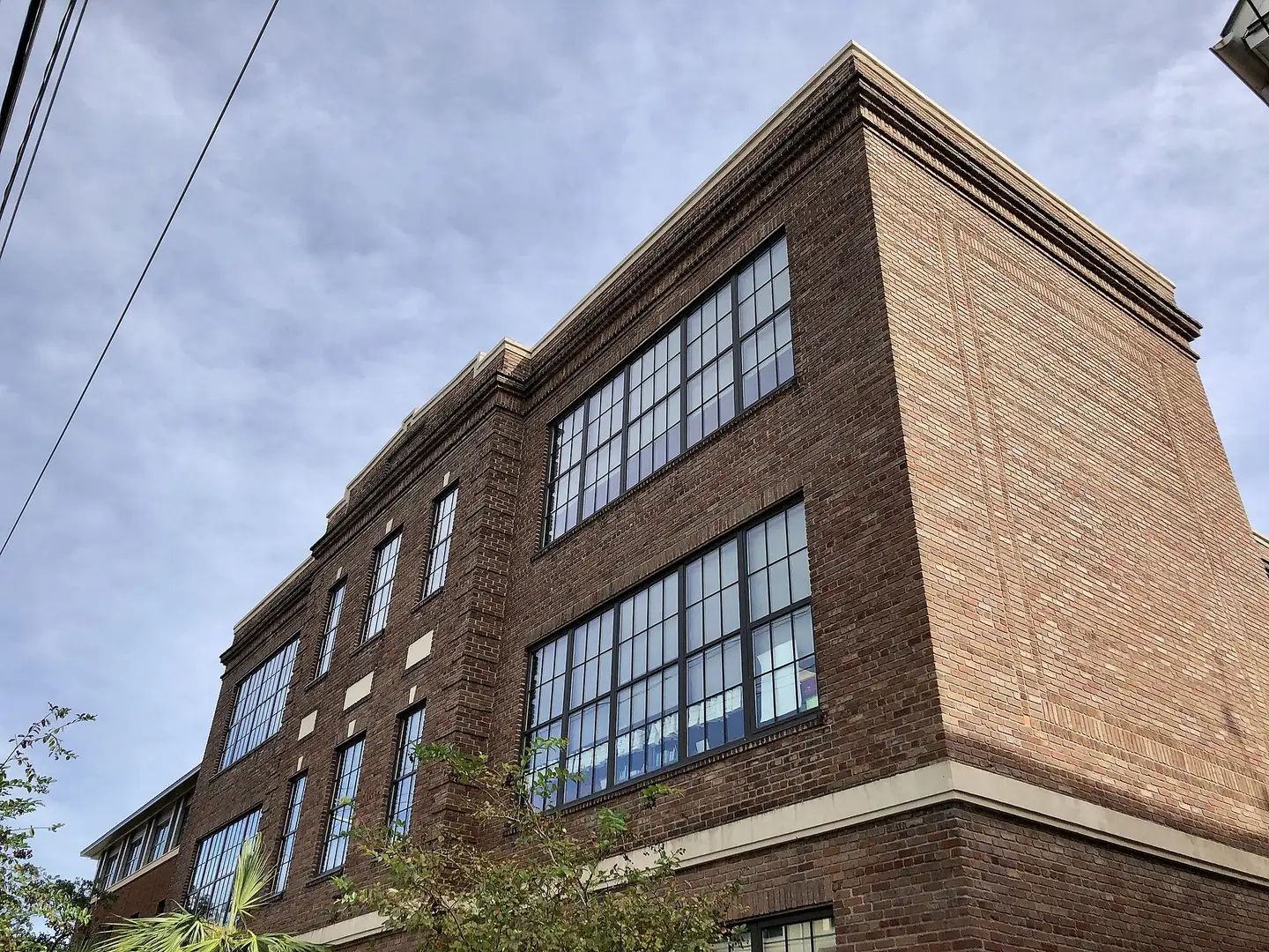Buist Academy's building on Calhoun Street in the Ansonborough neighborhood of downtown Charleston