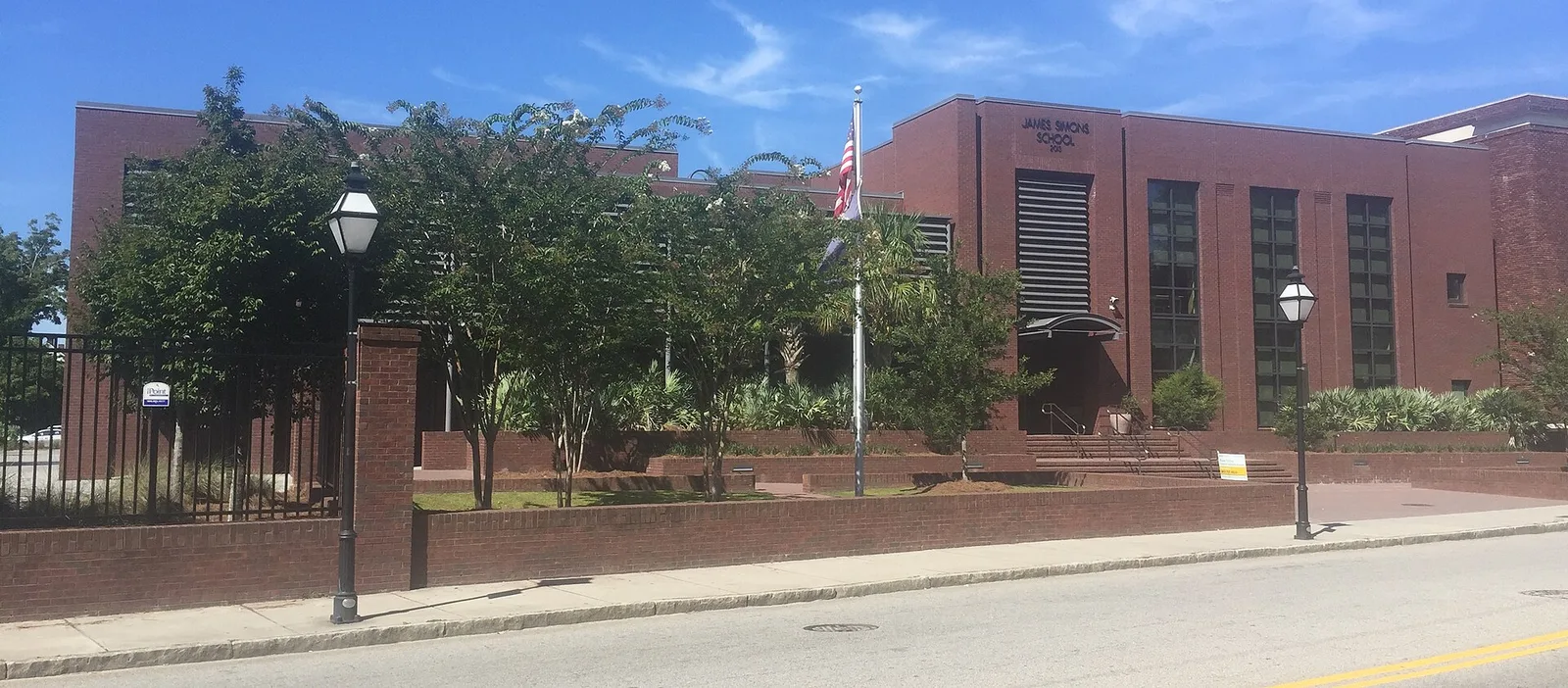 James Simons Montessori School's building at 741 King St. on the Charleston peninsula