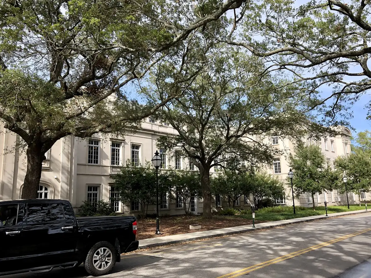 The Charleston Gaillard Center on Calhoun Street, where Fraggle Rock Live plays Friday and Ghostbusters in Concert plays Sunday.